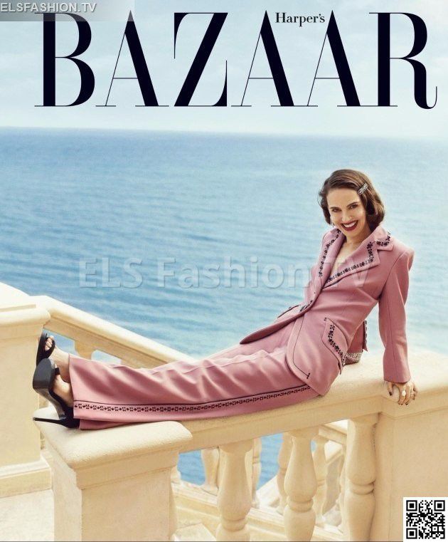 harpers Bazaar USA August 2015 - Actress Natalie Portman